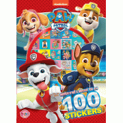 PAW PATROL สนุกกับระบายสีและสติ๊กเกอร์ 100 ดวง